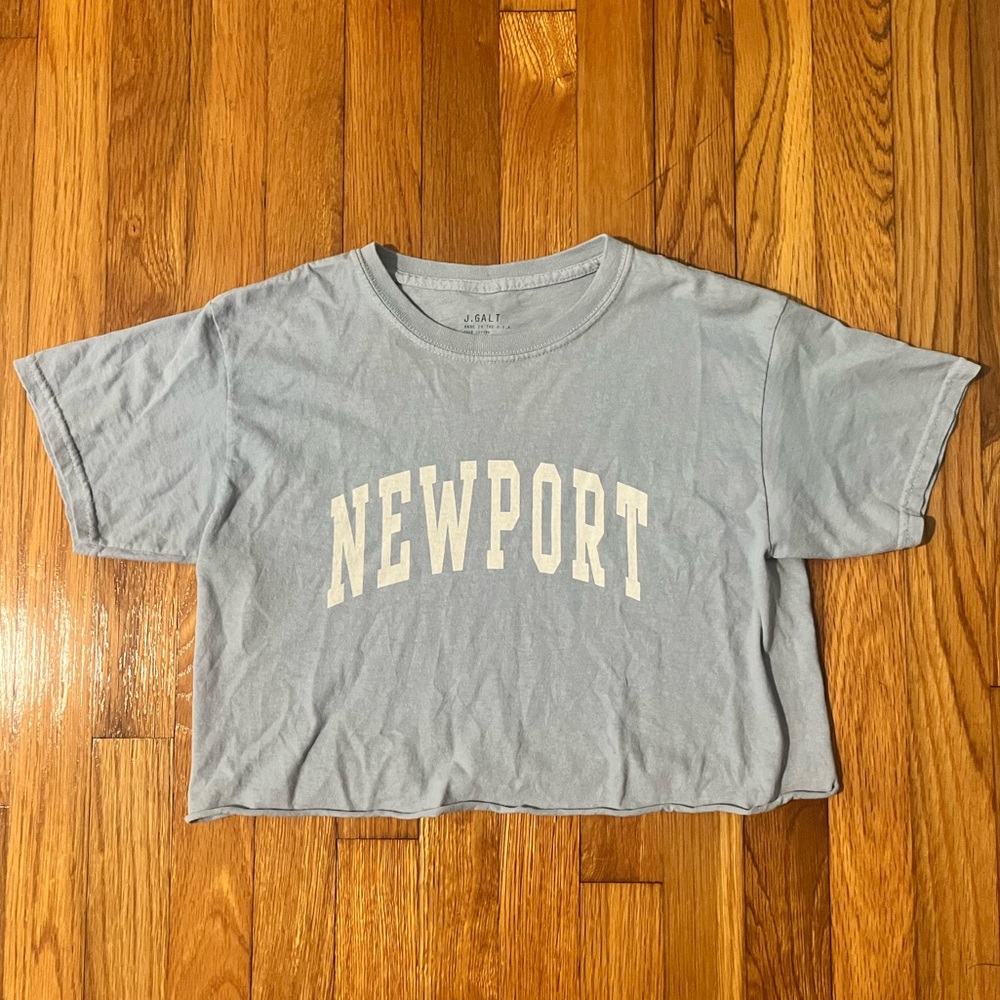 Brandy Melville Cropped Newport Tee